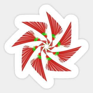 Christmas star Sticker